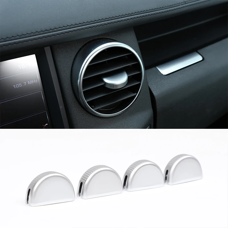 Für Land Rover Discovery 3/Entdeckung 4 2004-2016 Auto Dashboard Air-klimaanlage Outlet Einstellung Stange dekorative Abdeckung Trim