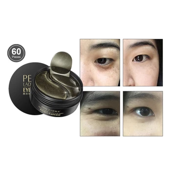 

Black Pearl Essence Eye Mask Crystal Collagen Eyes Mask Patches For Eye Care Mask Anti-puffiness Eyelid Patch Anti-Wrinkle Pads