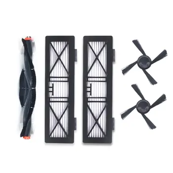

For Neato Botvac Bv 70E 75 80 85 Glue One Main Brush N731 and Ultra High Performance Filter N701+ Side Brush N705 x2