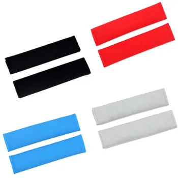 

Car Seat Belt Shoulders Pads Covers Cushion Warm Short Plush Safety Shoulder Protection Auto Interior Accessories Four Season