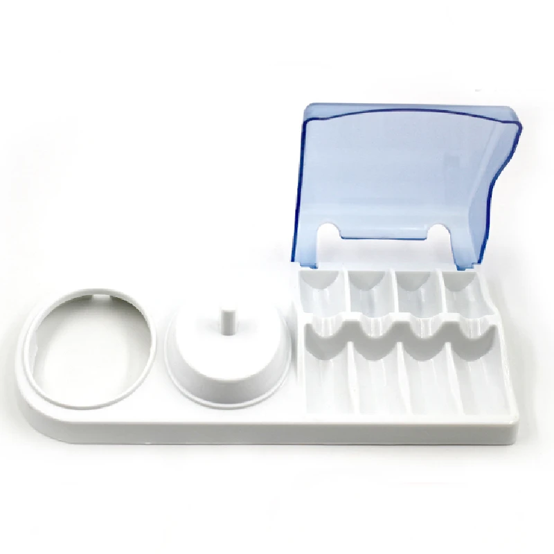 Soporte doble para cepillo de dientes eléctrico, soporte para cabezales de  cepillo de dientes, caja de almacenamiento Compatible con Base de cargador  YONGSHENG 8390614883314