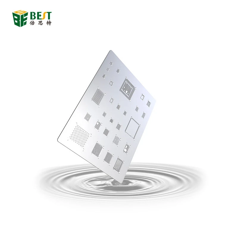 BEST High Quality 3D universal Stencils for Iphone tools XS Max XR Directly Heated A12 mobile phone BGA IC Reballing Stencil