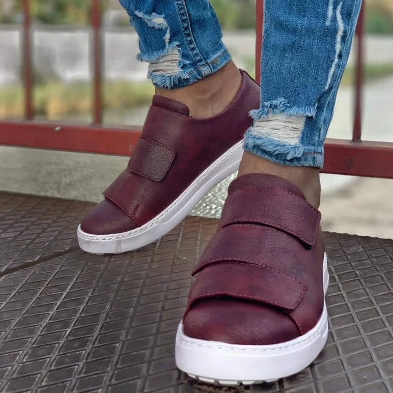 Chekich Men Casual Shoes for Men Sport High Sole Shoes Lace-up Men Sneakers Shoes Comfortable Flexible Fashion Style Leather Wedding Classic Shoes Breathable Walking Running Sneakers Tenis Zapatillas Hombre CH007