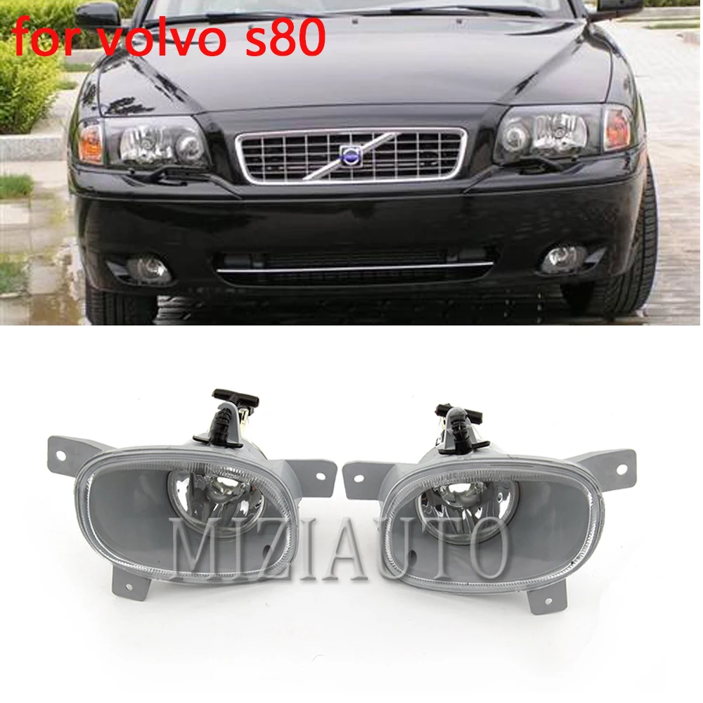 Противотумансветильник MIZIAUTO 1 шт. противотуманные фары s для Volvo S80 MK 1999 2000 2001 2002 2003