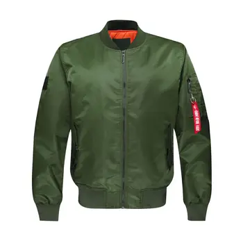 

2019 new autumn and winter fashion collar collar flight jacket thickening Slim men Europe and America large size cotton jacket