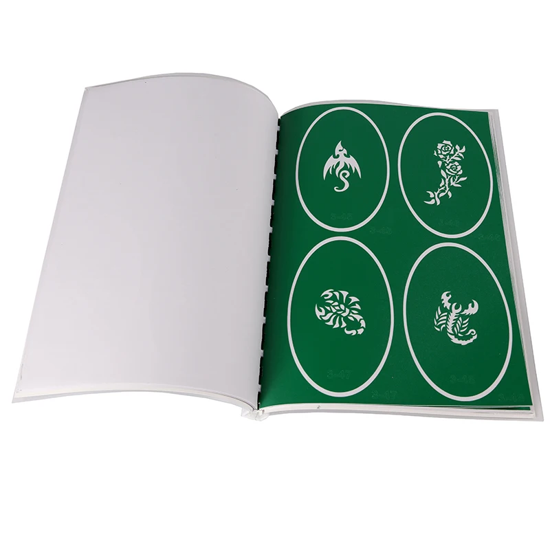 Book 3 100pcs pattern reusable airbrush tattoo stencils Temporary Painting Glitter Tattoos Template Henna For Women Kids Girl Book 3 100pcs pattern reusable airbrush tattoo stencils Temporary Painting Glitter Tattoos Template Henna For Women Kids Girl