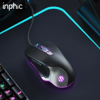 

Gaming Mouse USB Wired Gaming Mouse Ergonomics RGB 7 Buttons Backlit Optical Mouse Gamer Computer 4000 DPI For PC Desktop Laptop