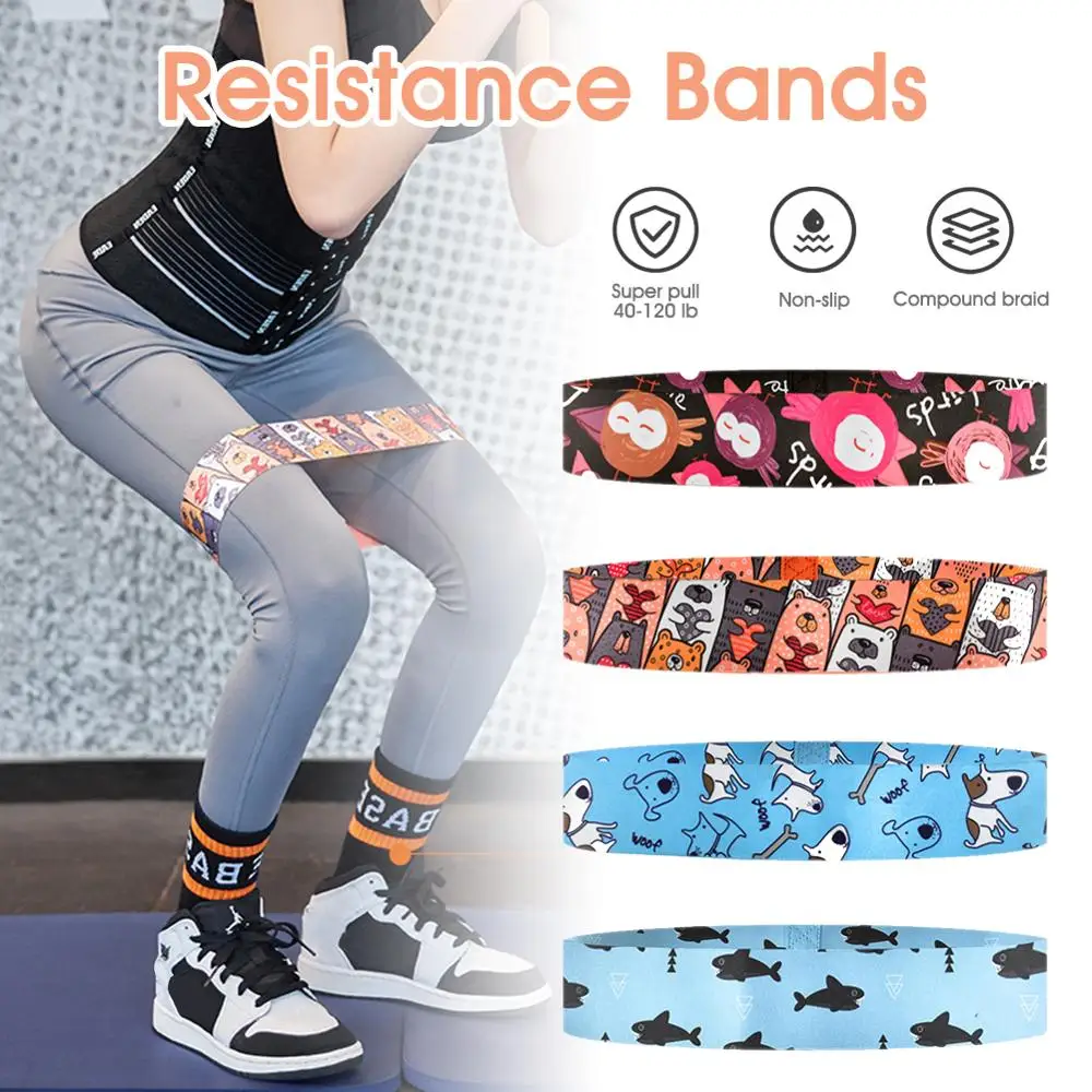 

Yoga Resistance Bands Elastic Booty Legs Hip Bands Fitness Squat Yoga Band Gym Training Bands Home Fitness Equipment