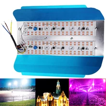 100W 50W 220V 110V светодиодный grow светильник полный спектр Светодиодный прожектор светильник отражатель светильник Водонепроницаемый IP65 точечный светильник