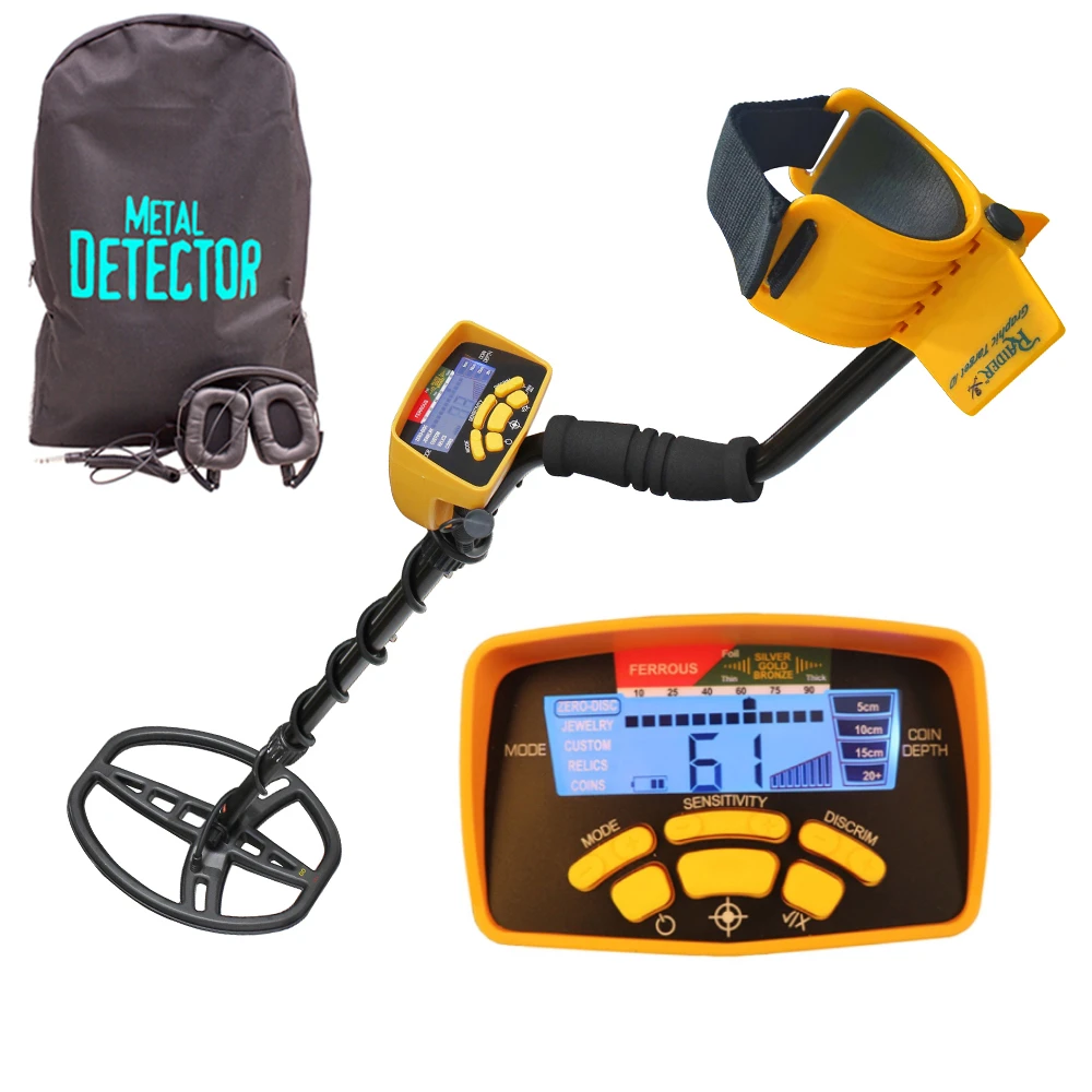 MD-6450 Metal Detector High Sensitivity Gold Nuggets Digger Deep Underground Metal Scanner Finder Treasure Hunter Backlight 2