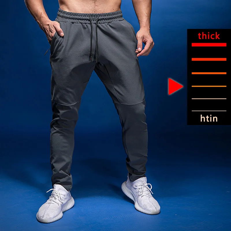 SweatpantsMensRunningPantswithZipperPocketTrainingPantsSport