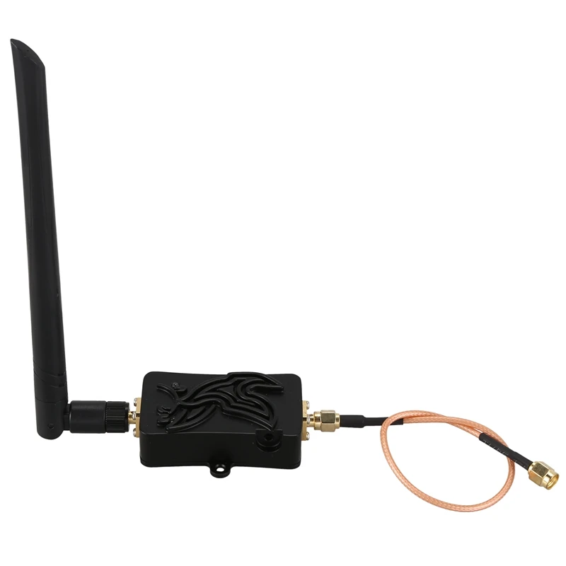 4W 802.11B/G/N Bluetooth Wifi Wireless Amplifier Router 2.4Ghz WLAN ZigBee BT Signal Booster Antenna EU Plug