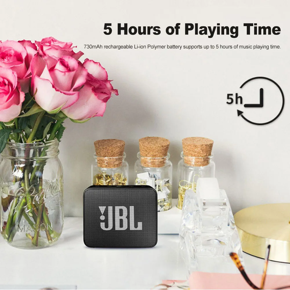 US $34.95 - 39.50 Original JBL GO 2 Wireless Bluetooth Speaker Mini IPX7 Waterproof Outdoor Sound Rechargeable Battery With Microphone