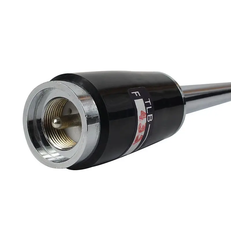 Подробные сведения о новой серебряной UHF 400-470 MHz 200W 5.5dB SL-16 PL-259 Мобильная Автомобильная радиоантенна