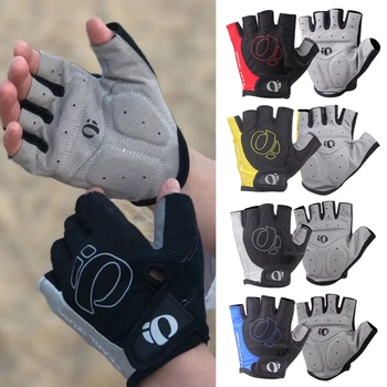 

Mountain bike half finger short finger gloves Cycling Gloves Anti-Slip Anti-sweat Gel Bicycle Riding Gloves Anti Shock
