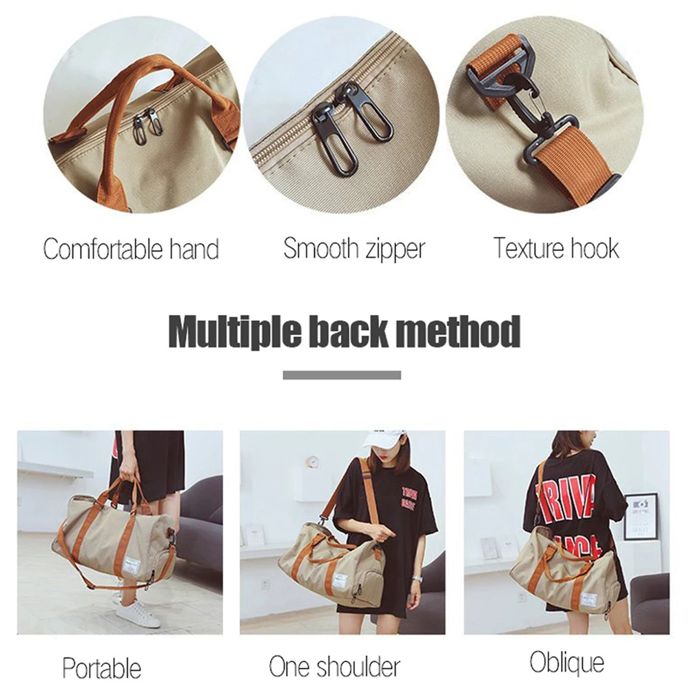 20-35L Gym Bags Women Sport Bag Training Yoga Bagpack Men Fitness Bag Outdoor Sports Travel Pakcage Three Shoulders Handbag 608