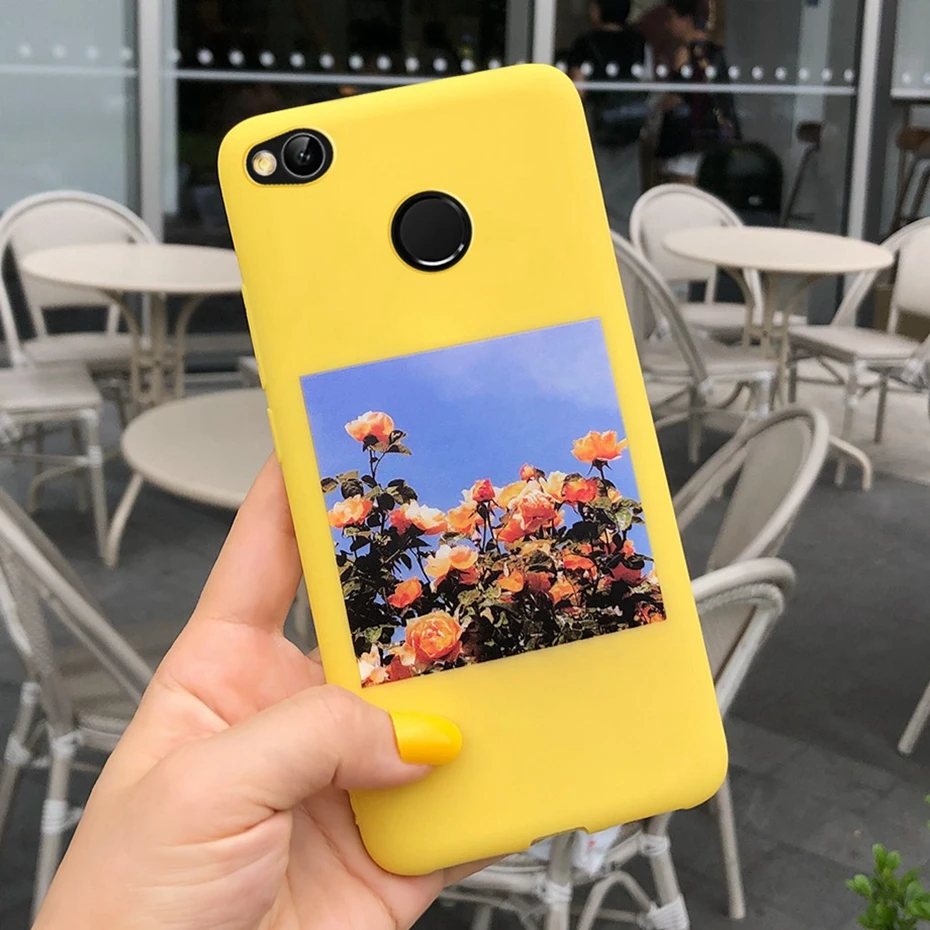 Многоцветный Чехол для Xiaomi Redmi 4x, чехол, 5,0 дюймов, тонкий, милый, ТПУ, мягкий, силиконовый, задняя крышка, Xiomi Redmi 4x, чехол для Redmi 4 x Redmi4X, чехол для телефона s - Цвет: Многоцветный