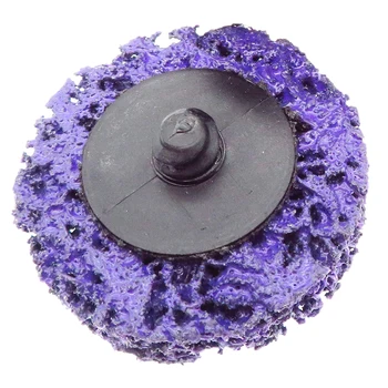 

10Pcs/Set 2Inch 50MM Purple Diamonds Transfer Sand Disc Metal Grinding Diamond Angle Wheel Paint Rust Removal Cleaning Polishing