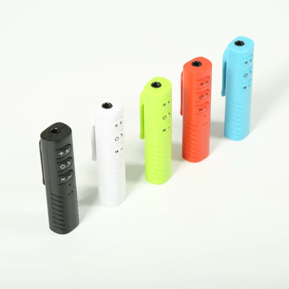 1 шт. Bluetooth приемник автомобильный Bluetooth AUX 3,5 мм музыкальный Bluetooth аудио приемник Громкая связь вызов автомобильный передатчик Авто адаптер