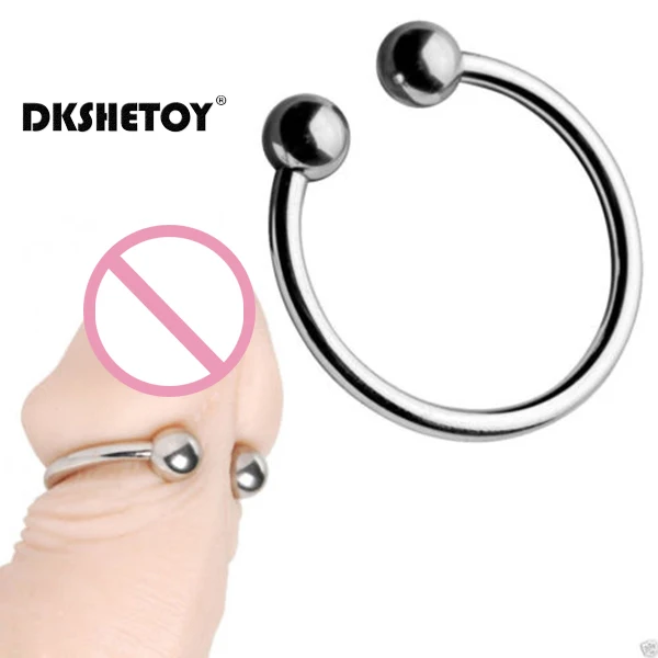 Dual Ball Cock Head Glans Penis Ring Trainer Sex Increase Orgasm Time Lasting Products For Men | Красота и здоровье