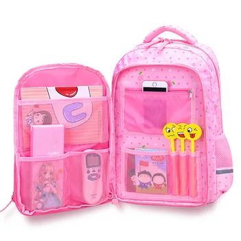 

Fashion Children School Bags Dots Printing Girls princess Backpack Women School Bags Casual Travel Bags Waterproof Backpacks