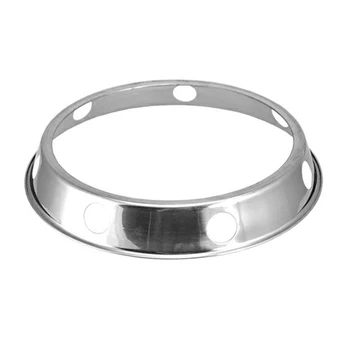 

Stainless Steel Pots Rack Wok Ring Kitchen Round Support Round Type Holder Kitchen Supplies Utensils
