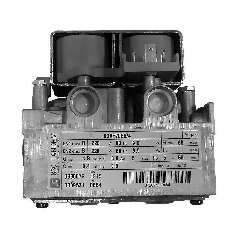 Газовый клапан SIT 830 TANDEM 0.830.072 |
