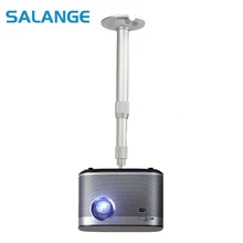 Salange projektör standı, evrensel projektör tavan braketi duvara montaj XGIMI JMGO DLP Mini Beamer YG300 J15 LED projektör