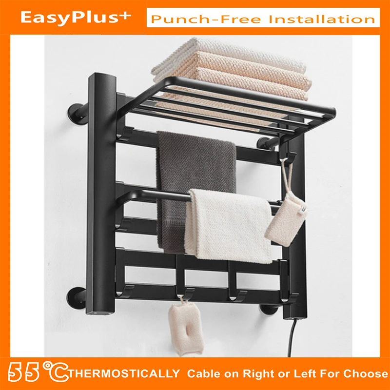 Electric Hot Towel Rack Bathroom accessories Towel Warmer Heating Towel  Shelf Rack Towel Dryer Shelf Heated Electric Towel Airer - AliExpress
