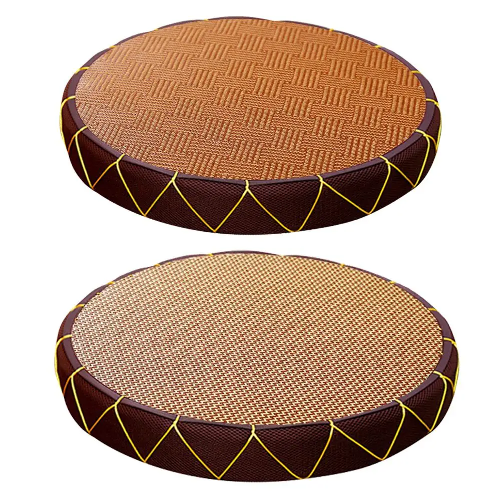 

Straw Floor Cushion Japanese Style Handcratfed Wicker Mat Yoga Futon Flat Meditation Pillow Tatami Coir Cushion For Products