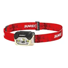 Lampe frontale Portable à LED, Rechargeable par USB, 5 Modes d'éclairage, idéale pour le travail, la chasse, le Camping ou le cyclisme, 440 Lumens