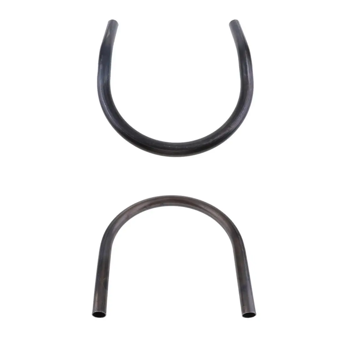 230mm Motorcycle Seat Frame Hoop Loop End Upswept+ Flat for Cafe Racer Bobber #1