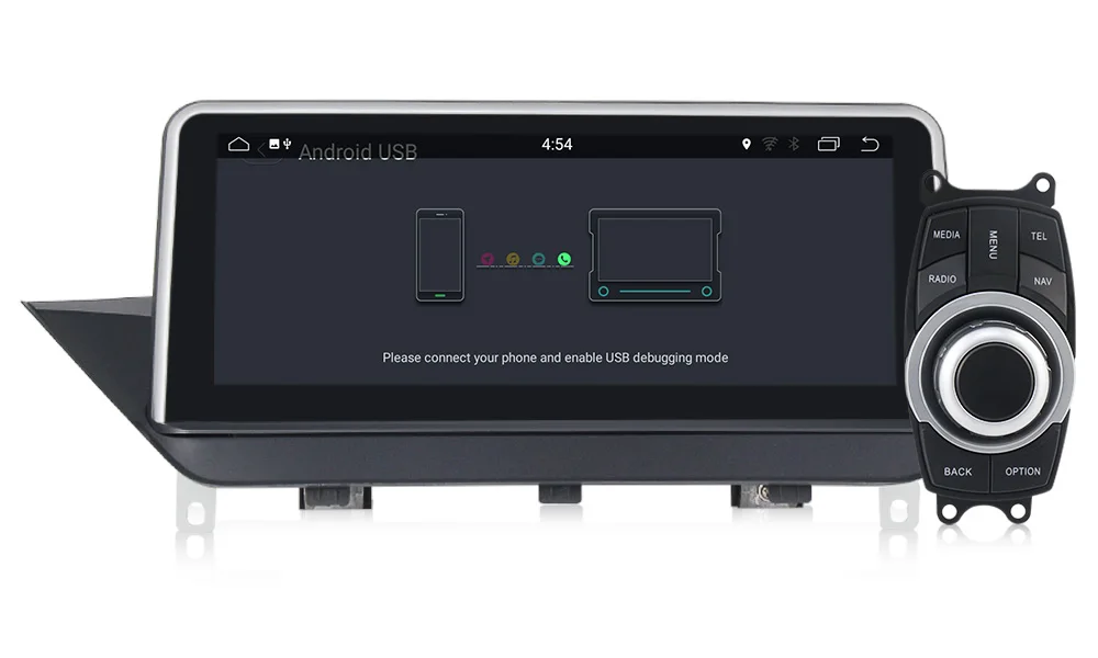 Excellent New! IPS Screen 8Core Android 9.0 car dvd multimedia player gps navigation FOR BMW X1 E84 (2009-2015) with iDrive radio WIFI X1 11