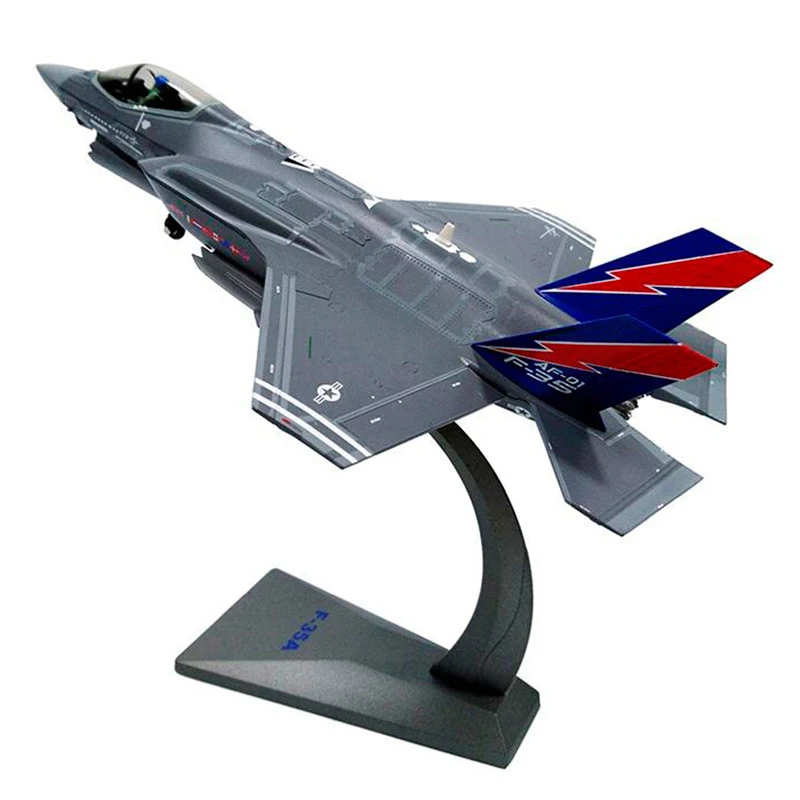 1/72 масштаб сплав самолета F-35 ВВС США F35A F35B F35C Lightning II Объединенный истребитель-бомбардировщик детские игрушки подарок для детей