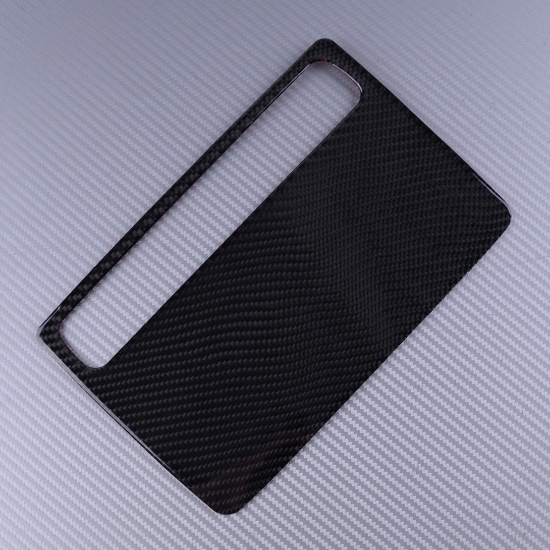 

DWCX Carbon Fiber Black Car Interior Console Navigation GPS Panel Trim Cover Frame fit for Audi A3 8V 2012-2014 2015 2016 2017