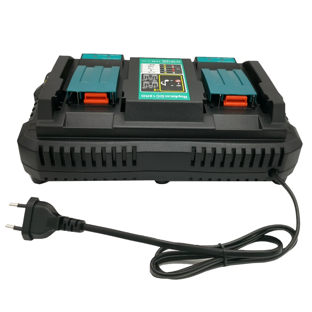 Tool Battery Charger 14.4V 18V 3A For BL1830 Bl1430 DC18RC DC18RA Li-Ion US EU Plug No USB battery charger battery charger adapter