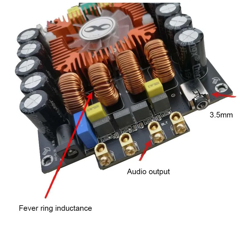 TDA7498E мощность цифровой аудио Плата усилителя 160 Вт* 2 Streo HIFI усилитель Поддержка BTL 200 Вт цифровые звуковые усилители H2-002