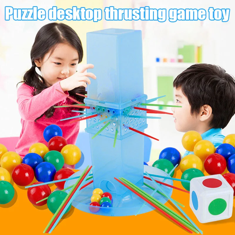 

Desktop Pull Out Sticks Game Educational Toy Gift Portable for Children Kids High Quality