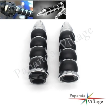 

1 Sets Universal Motorcycle 25mm 1" Aluminum Handlebar Grips Hand Grips For Harley Honda Kawasaki Suzuki Yamaha Cruiser Bikes