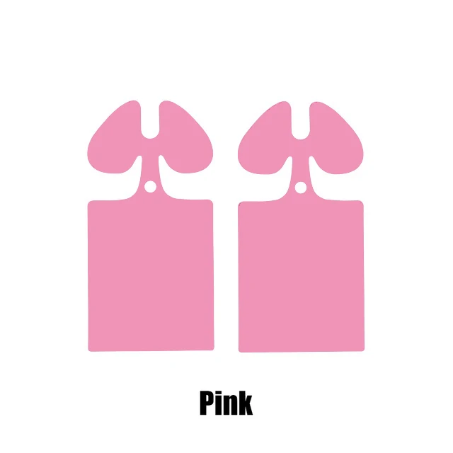 Pink Модные наушники-капельки, стикер для наушников, сделай сам, персональный цвет кожи для Apple Airpods 1, 2, наклейка для наушников, чехол для зарядки, наклейка на коробку - Цвет: Pink