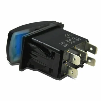 

Automobile LED Switch Gadget Useful Replacement Flux Capacitor LED Toggle