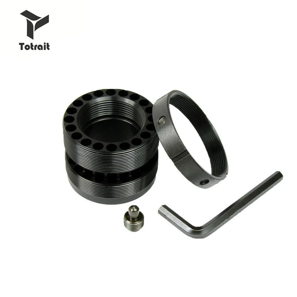 black TOtrait страйкбол тактический 223/5. 56. 750 баррель гайка Передняя Торцевая Крышка для модели AR15 M4 поплавок Quad Rail Handguard AR Rail system - Цвет: black