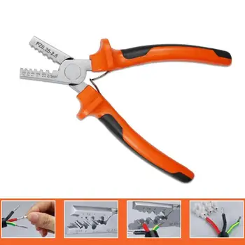 

Mini Electrical Wire Crimping Tool Tubular Terminals Multi-function Box Kit Wire Stripper Pliers Stripping Hand Tool