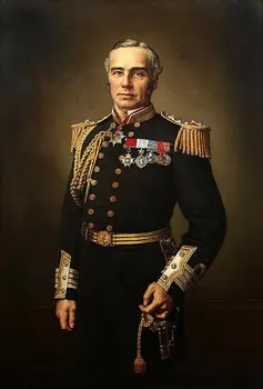 

Top artists original hand-painted high-quality oil painting on canvas: A portrait of an admiral .