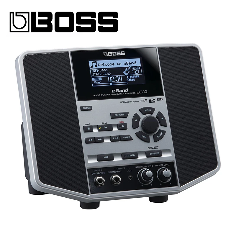 BOSS eBand JS-10 аудио плеер с гитарными эффектами в коробке