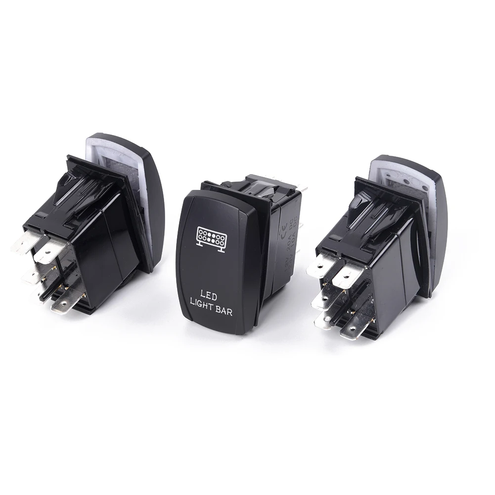 1 комплект Rockers Switch синий светодиодный светильник для UTV POLARIS RZR 4 XP 900 1000 Автомобильные Лодки авто аксессуары для замены