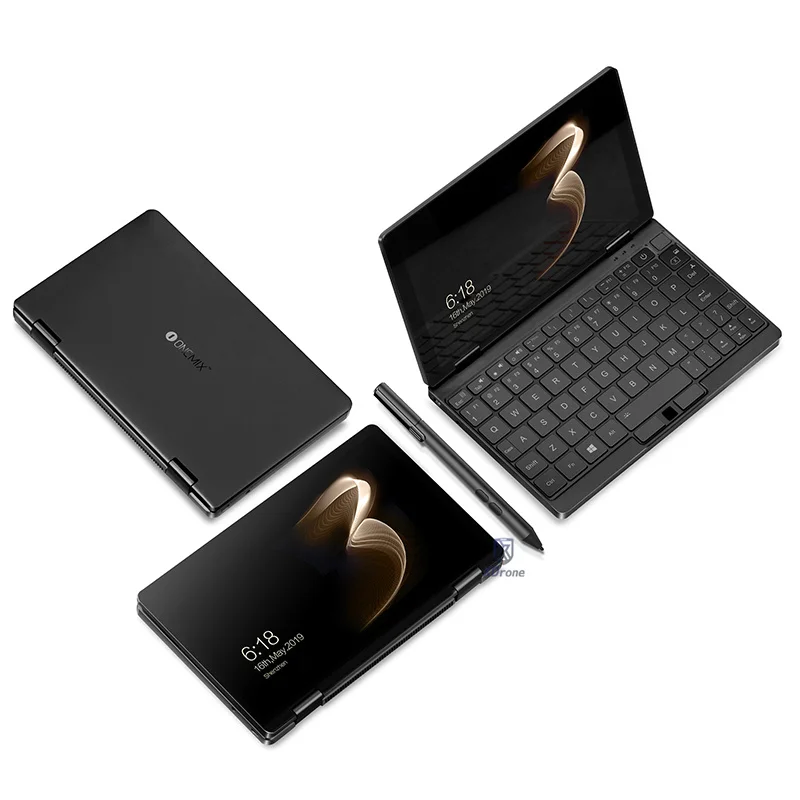 Мини ноутбук One Mix 3 S, Windows 10, карманный ноутбук, ПК, 8,4 дюймов, Intel M3-8100Y, мини ПК, 16 ГБ, 512 ГБ, PCIE, сканер отпечатков пальцев