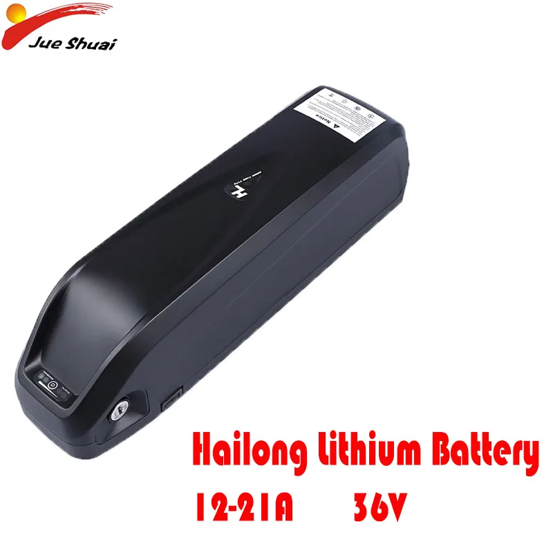 36В литиевая батарея для электровелосипеда LG SamSung MTB батареи 15ah Hailong чехол Li-Ion E-Bike |