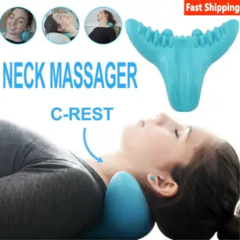 

Shoulder Neck and Back Massager Pillow with Heat Deep Kneading Cushion Fast Pain Relief Pillow Release Tension Comfortable