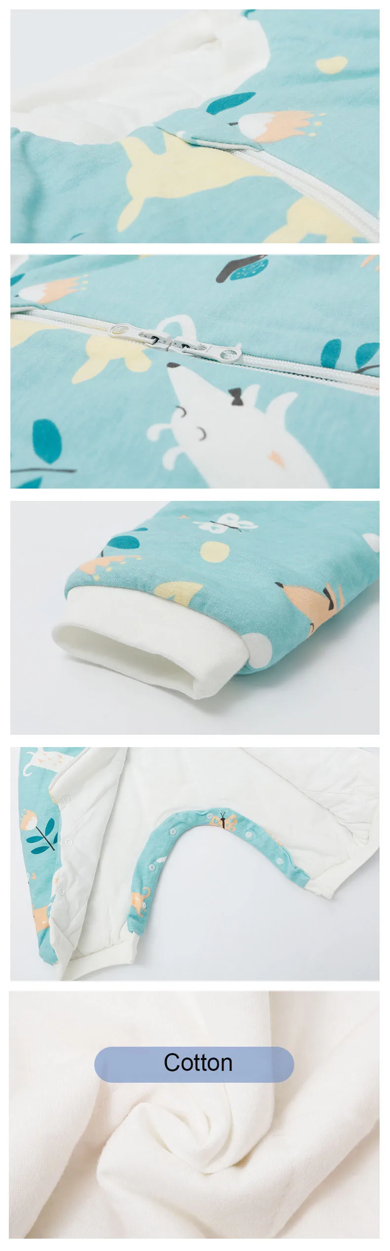 Baby Sleeping Bag Infant Baby Wrap Swaddling Jumpsuits Winter Autumn Children Sleepsack